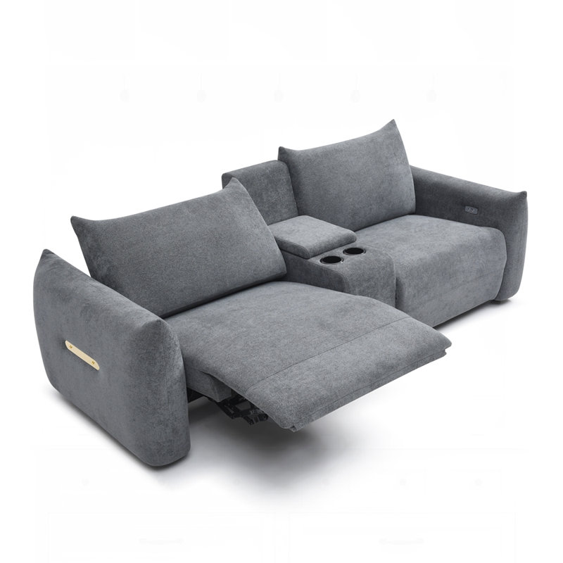 Canapé-lit Power Lift, Gris foncé