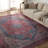 Beesley Machine Washable Handmade Red/Blue Rug-79387274
