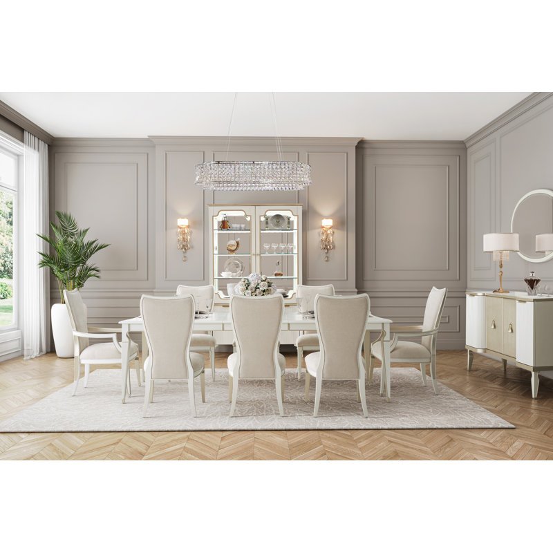 La Marisia Rectangular Dining Table - Creamy Pearl