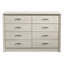 Commode double 8 tiroirs L 47 po Lodsworth-1833796021