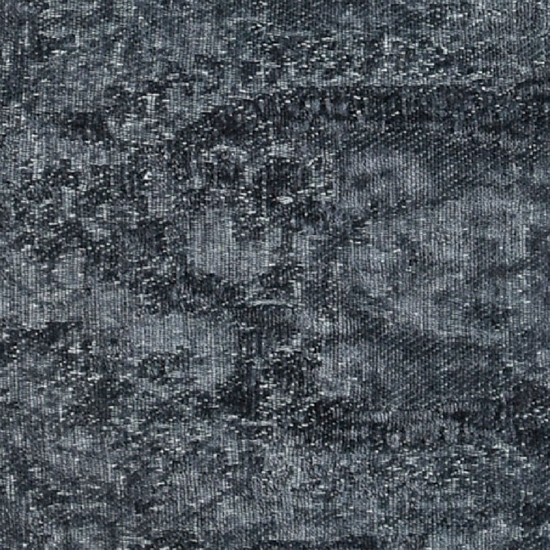 Antique Elegance Square Pillow Cover, Dark Blue Abstract