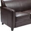 Causeuse Hercules LeatherSoft avec structure aux coutures épurées-590499782-647041394