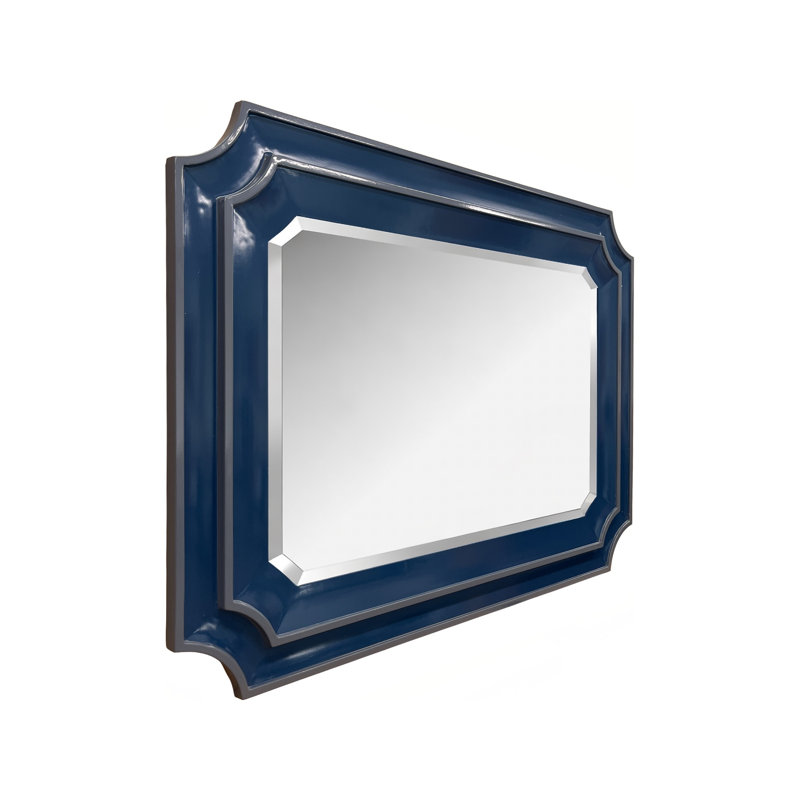 Dante Accent Mirror, Navy