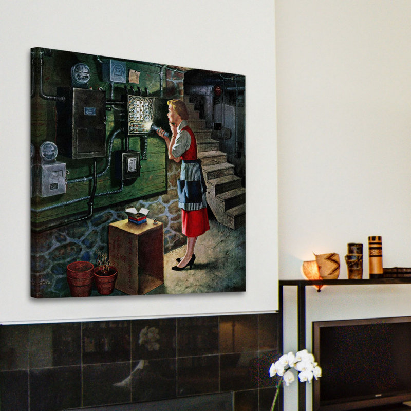 Reproduction d’art sur toile tendue, "fusible soufflé" par amos sewell, 40 po x 40 po