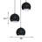 Kanisha 3 - Light Cluster Pendant-1971445046