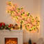 LED Morning Glory Branch Light, 1.6m Artificial Vine Tree Branch Lamp with Remote Control, 8 Modes Decorative Light for Bedroom, Living Room, Fireplace and Home Decor-229688965