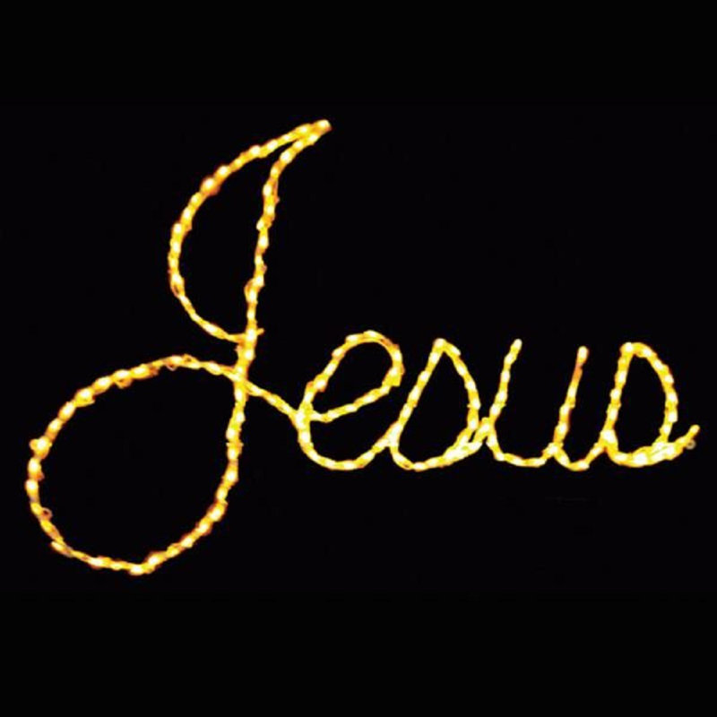 Enseigne lumineuse lumineuse 150 jesus