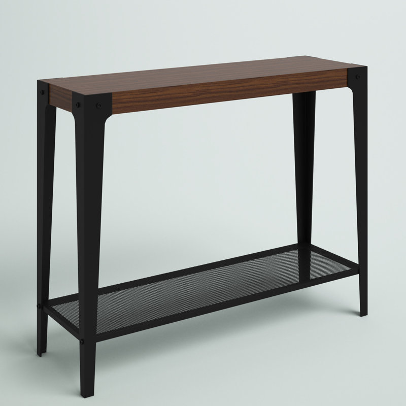 Ellery 38'' Solid Wood Top Console Table