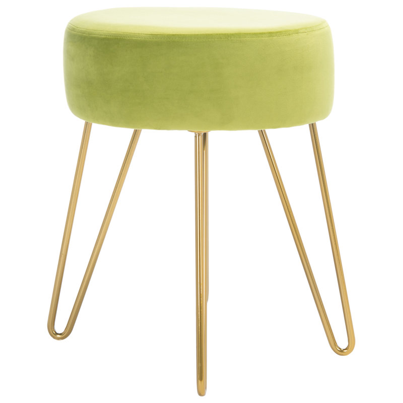 Tabouret d'appoint en métal Nandina, Poire