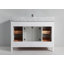 Meuble-lavabo simple avec miroir 48 po Lachine-33561665
