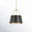 Luminaire suspendu géométrique simple à 4 lumières Moxie-1887883350