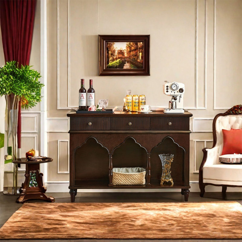Armoire décorative Elegant, Noyer