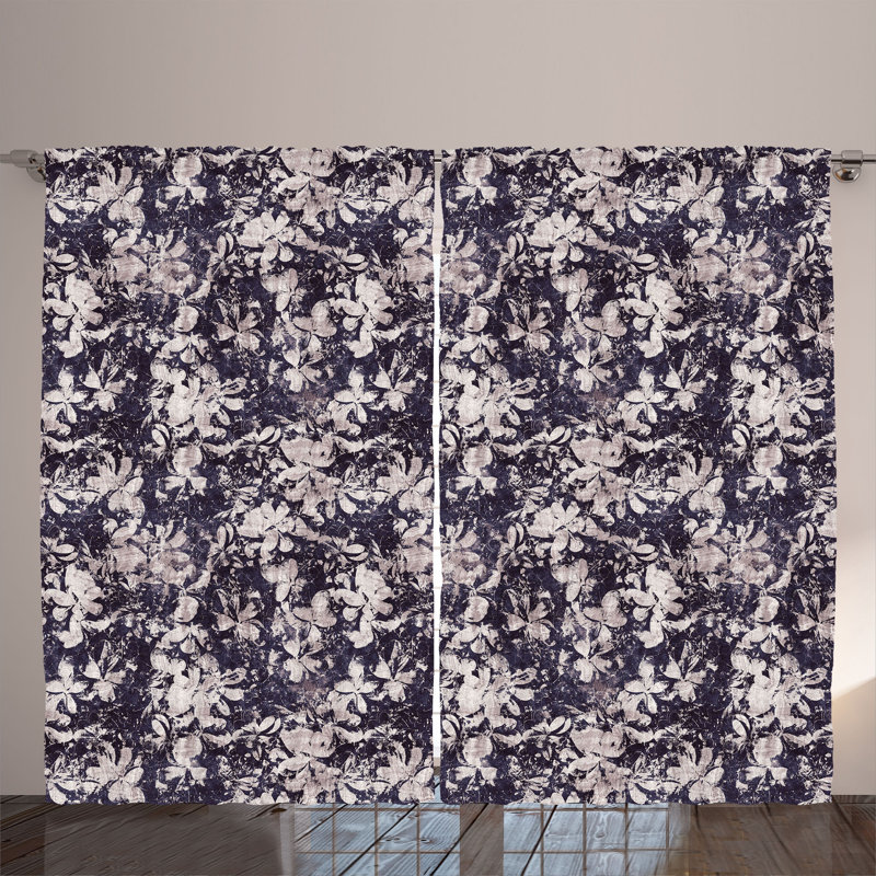Semi Sheer Curtain Pair