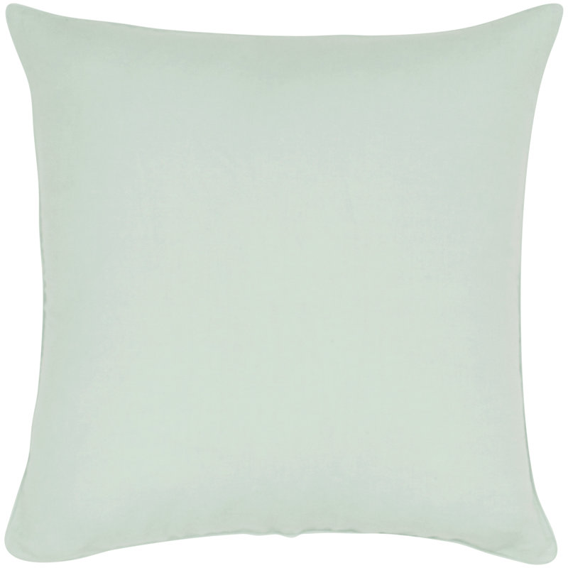 Solid Linen Cotton Decorative Throw Pillow Covers, Set of 2, Mosaic Blue