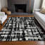 Tapis noir intérieur / extérieur lavable à la machine-564175373