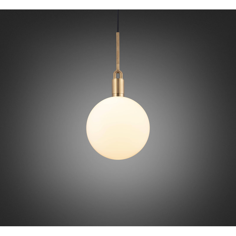 1 - Light Pendant, Brass, Opal