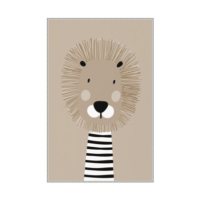 Tapis antibactérien 100% polyester, 3,3 x 9,8 pi, 650 g / m² | Dessous en PVC antidérapant, hauteur de poils de 0,3 po | Tissé avec impression numérique 3D, lavable à la machine, durable et élégant pour la décoration intérieure