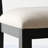 Cane Back Dining Chairs with Solid Wood Legs-836883072