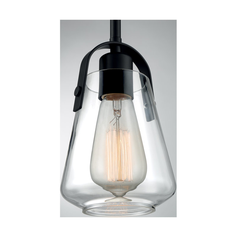 Powers 1 - Light Single Pendant, Matte Black