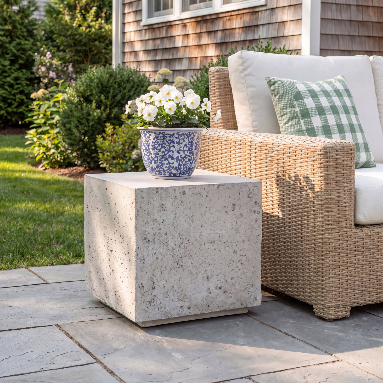 Cadence Outdoor Concrete Side Table