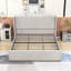 Lit plateforme tapissier Corduroy-1537748461
