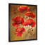 Red Blossoming Poppies IV - peinture sur toile-59842534-59842541