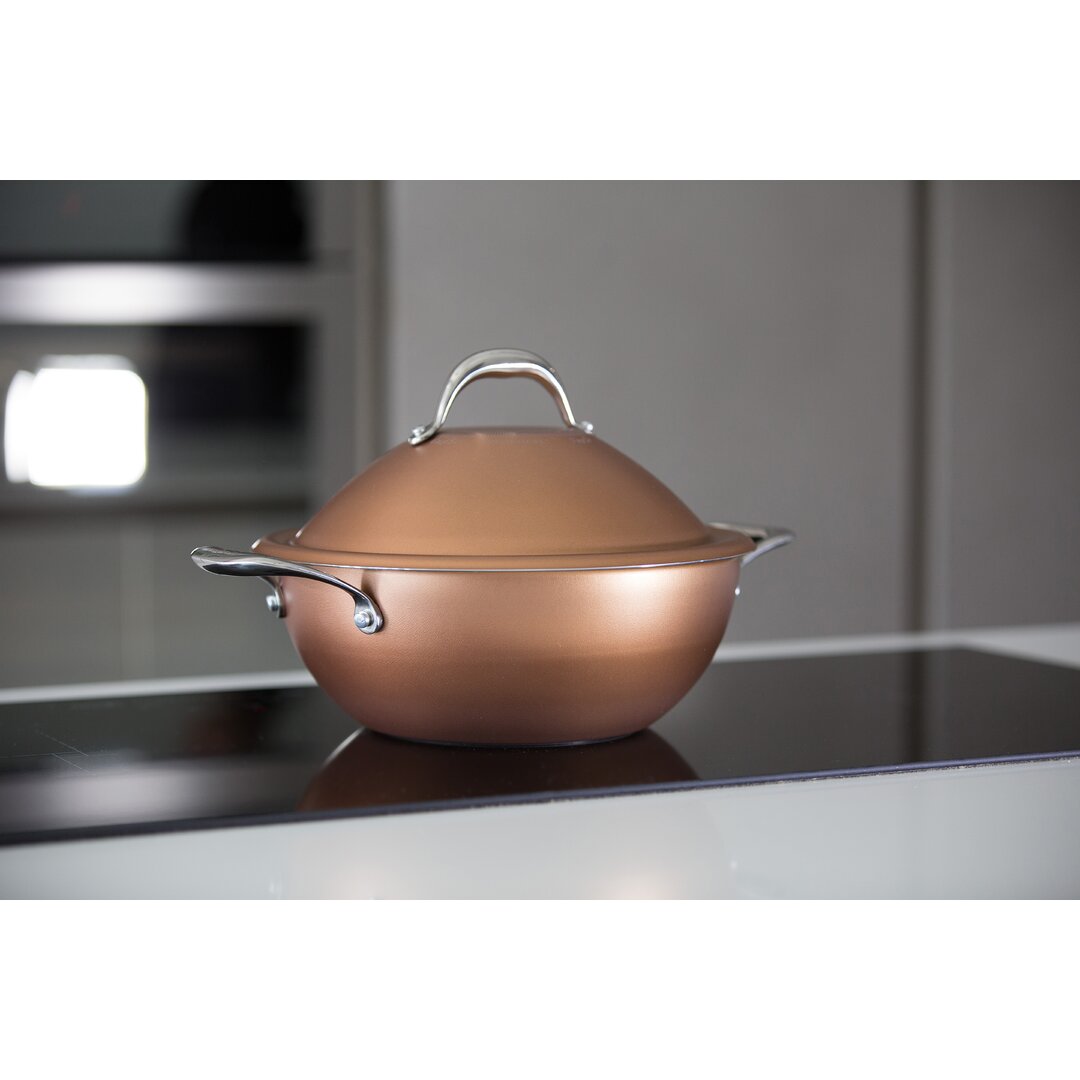 24 cm Antihaft-Wok Magnifiqa Diamond Pro aus Aluminium