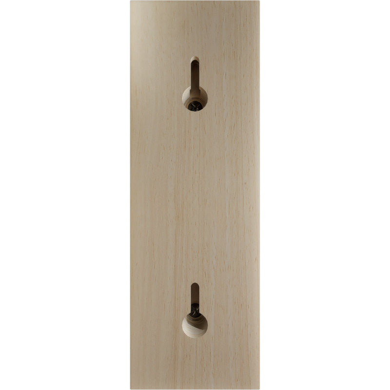 Support de tablette traditionnel, Hévéa, H 7,50 po x l 2,50 po x P 6,25 po
