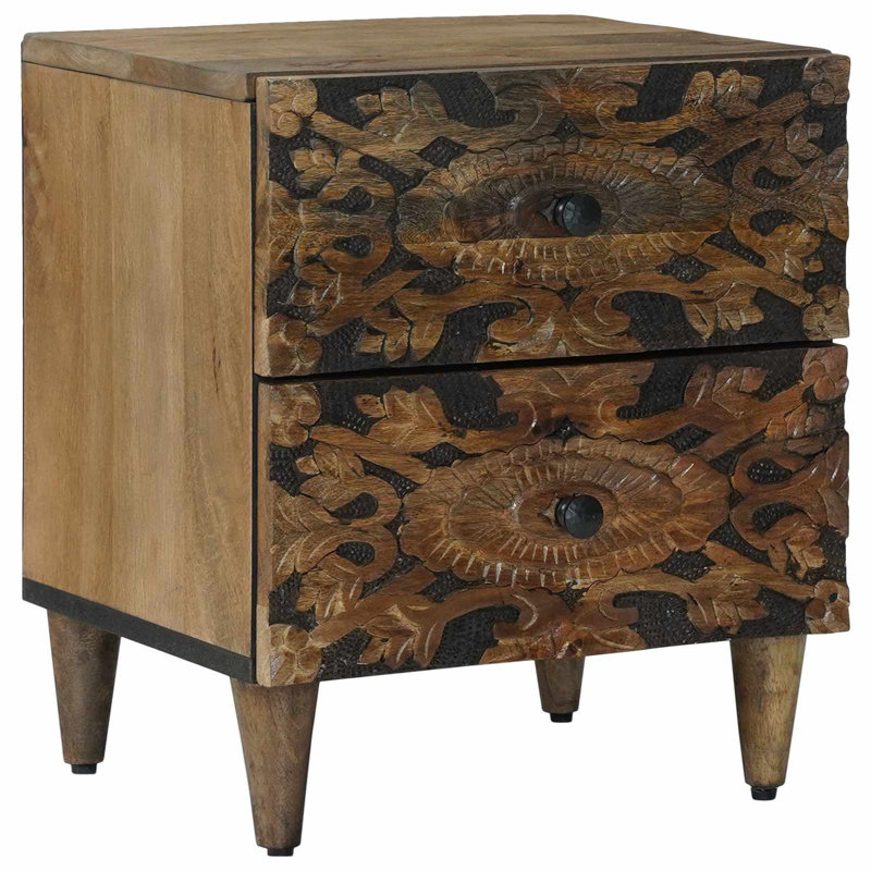 Solid Wood Bedside Table