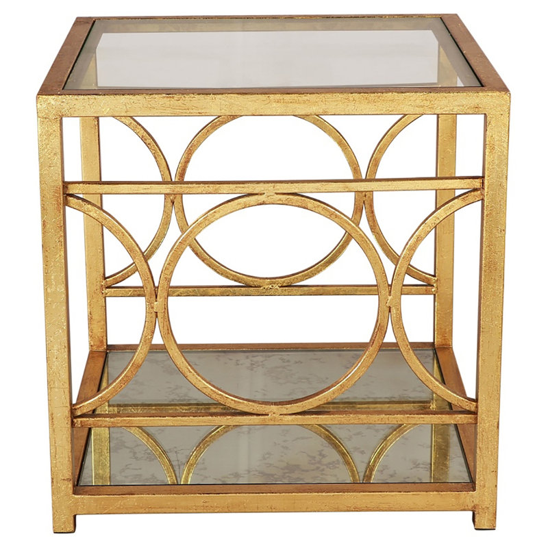 Alabama 4 Legs End Table with Storage