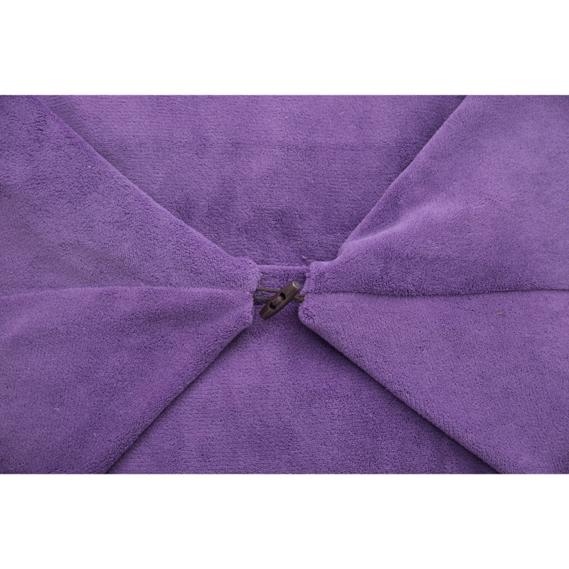 Fauteuil à billes et méridienne standard, Microfibre mauve