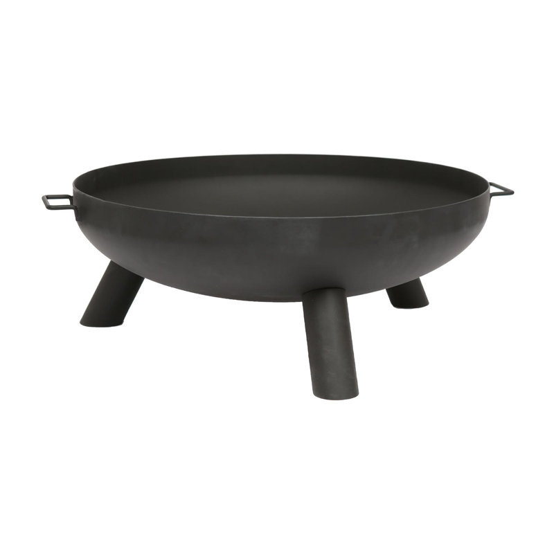 Hammer & Tongs - Round Iron Fire Pit, 33cm H x 109cm W x 99cm D