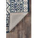 Agathe Floral Handmade Tufted Wool Blue/White Area Rug
