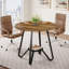 80cm Round Conference Table with 4 Chairs
