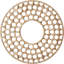 Médaillon de plafond en bois Fink-63412022-63412010