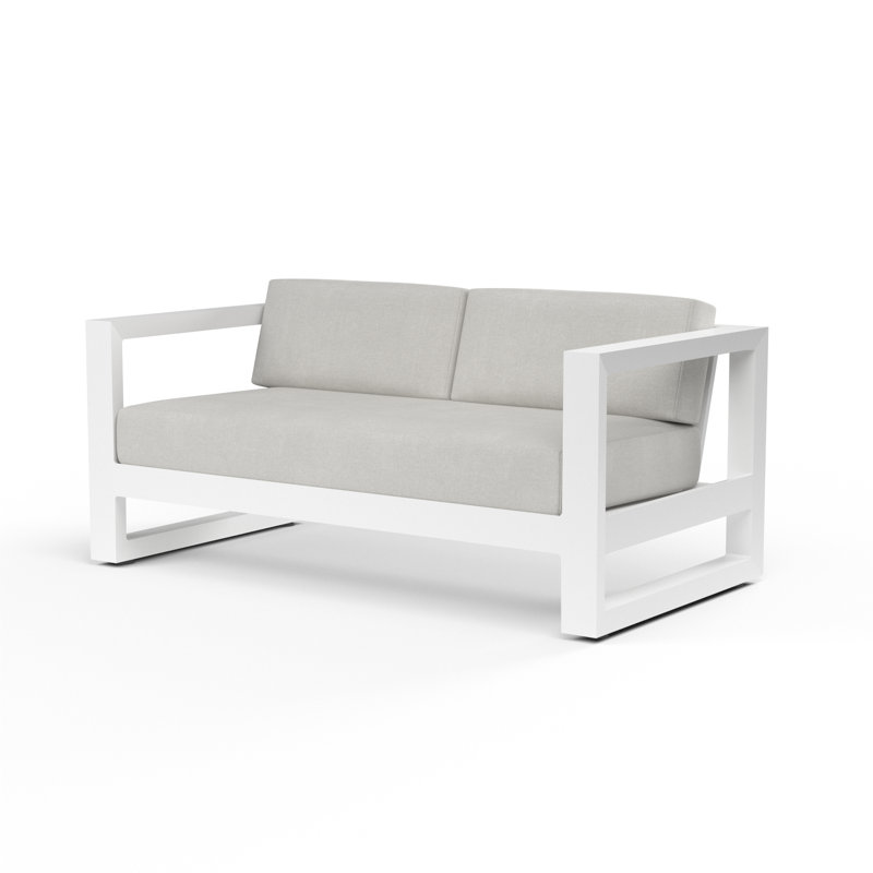 Newport Outdoor 2 - Seat Loveseat, Cast Silver Sunbrella®