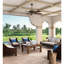 60" Heritage 5 - Blade Outdoor Standard Ceiling Fan with Pull Chain-789139497