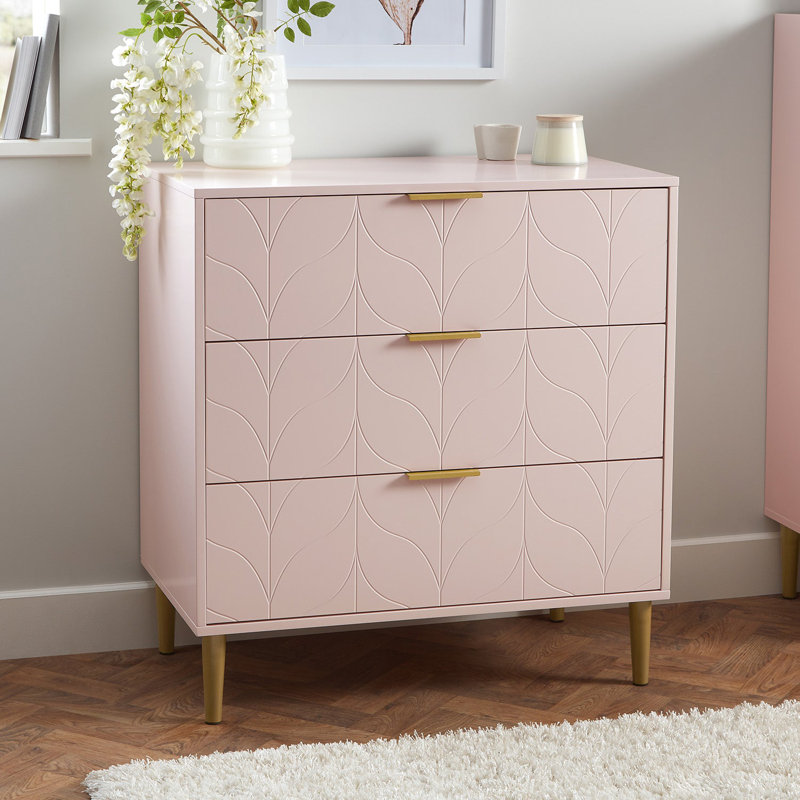 Adams Piece Bedroom Set, Pink