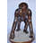 Chimpanzee Standing And Looking Around Bronze Statue - Size: 24" X 20" X 28"H