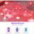 12 Pack LED Fairy Lights, Waterproof, Red, 7 Feet, 20 Leds, Battery Operated, Flexible Silver Wire, Safe, Energy Saving, Long-Lasting, Indoor And Outdoor Use-124246190