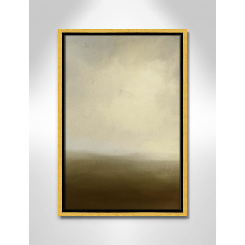 Macy - Toile à cadre flottant, L 13,5 po x H 19,5 po, Doré