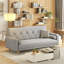 Tufted 3 Seater Sofa Bed-10360757