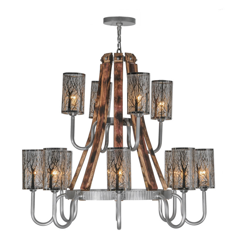 Droitwich 12 - Light Chandelier