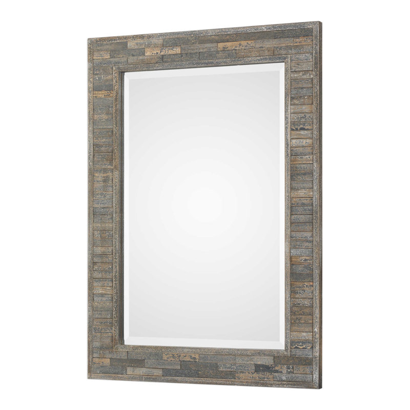 Solid Wood Frame Rectangle Mirror