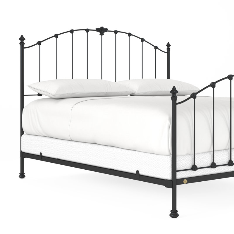 171 Country French Bed | Complete Standard, King, Gunmetal