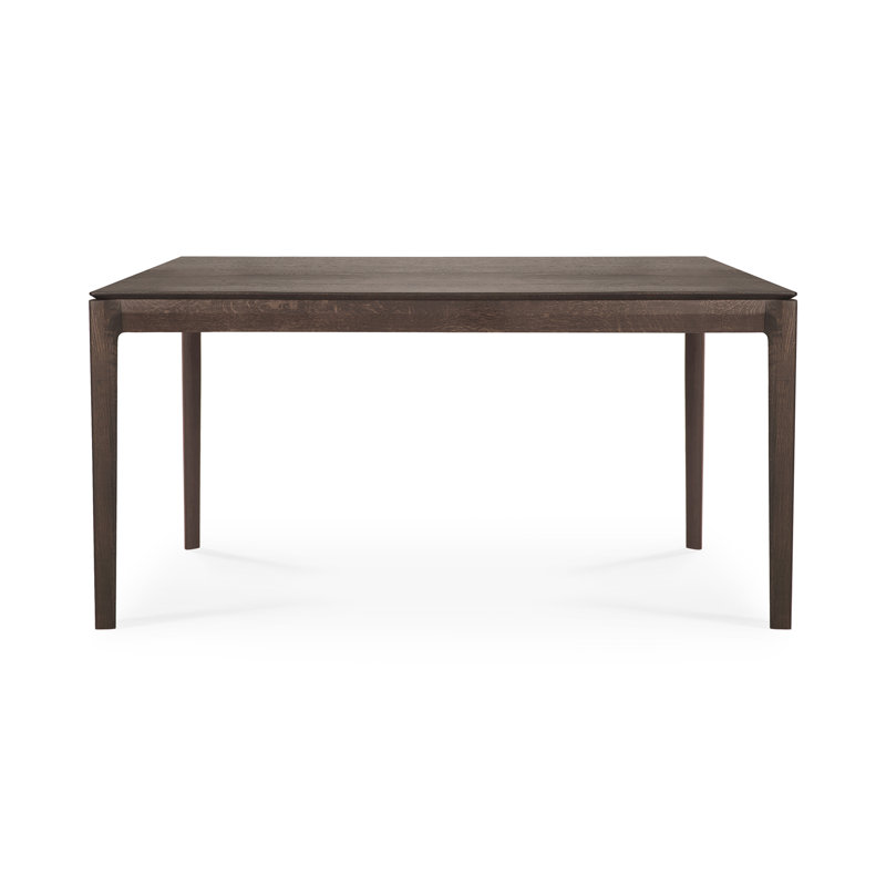 Bok Solid Wood Dining Table, 30"H x 63"L x 31.5"W, Tainted Oak