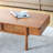 Medieval rectangular coffee table