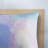 Watercolor Tie Dye Printed Comforter Set With Throw Pillow