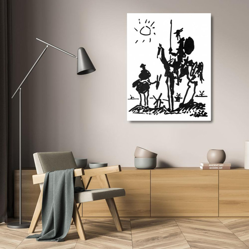 Don Quichotte, H 24 po x l 19 po