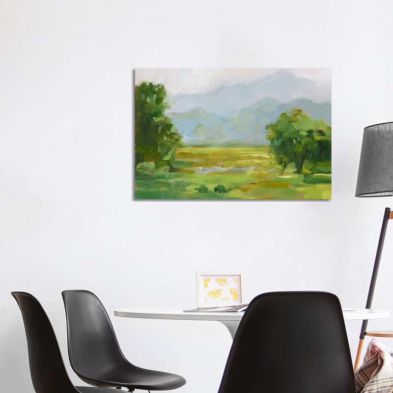 Mountain Backdrop III by Ethan Harper - Wrapped Canvas Gallery-Wrapped Canvas Giclée, 101.6 cm H x 66.04 cm W x 1.91 cm D